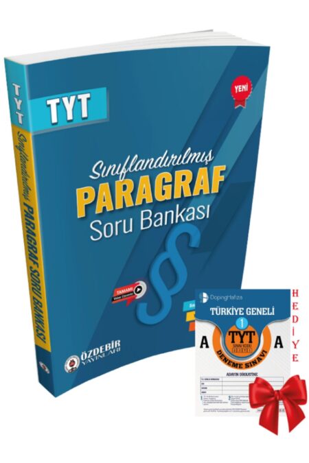 Özdebir Yayınları TYT Stratejilerle Paragraf Soru Bankası (Deneme Hediyeli)