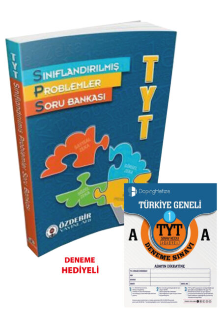 Özdebir Yayınları TYT Sınıflandırılmış Problemler Soru Bankası (DENEME HEDİYELİ)