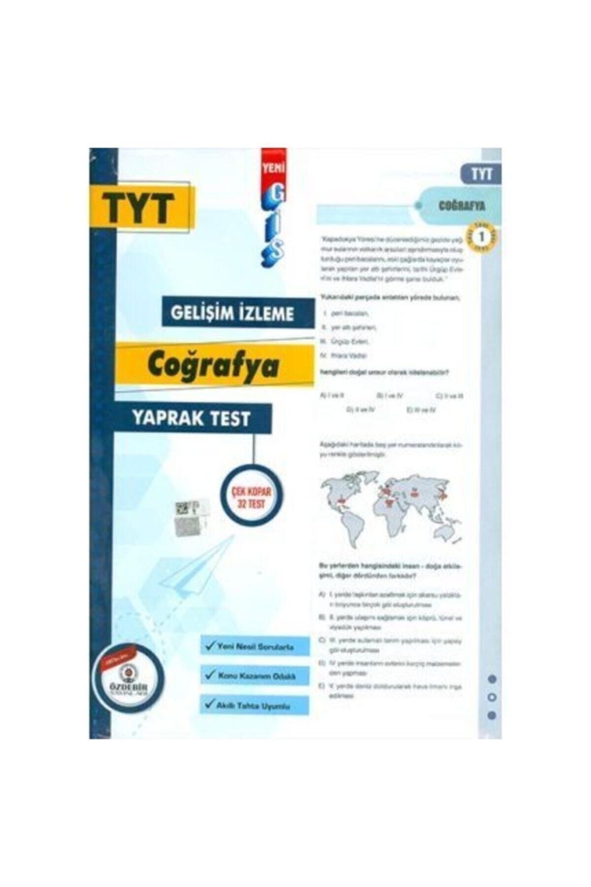 Özdebir Yayınları TYT Coğrafya Yaprak Test - Görsel 3