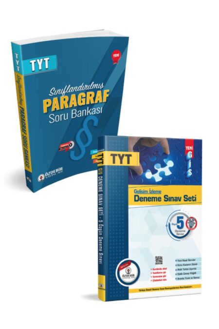 Özdebir Yayınları TYT Paragaf Soru Bankası ve 5'li Deneme Seti