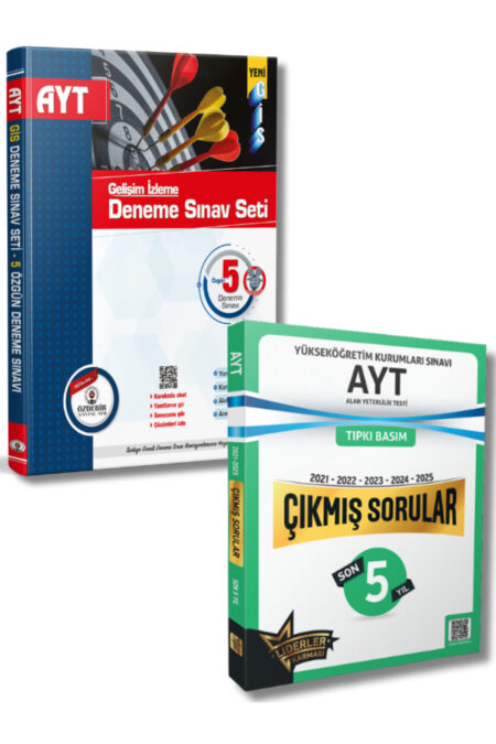 Liderler Karması AYT Son 5 Yıl Çıkmış Sorular ve AYT 5 Deneme Sınavı