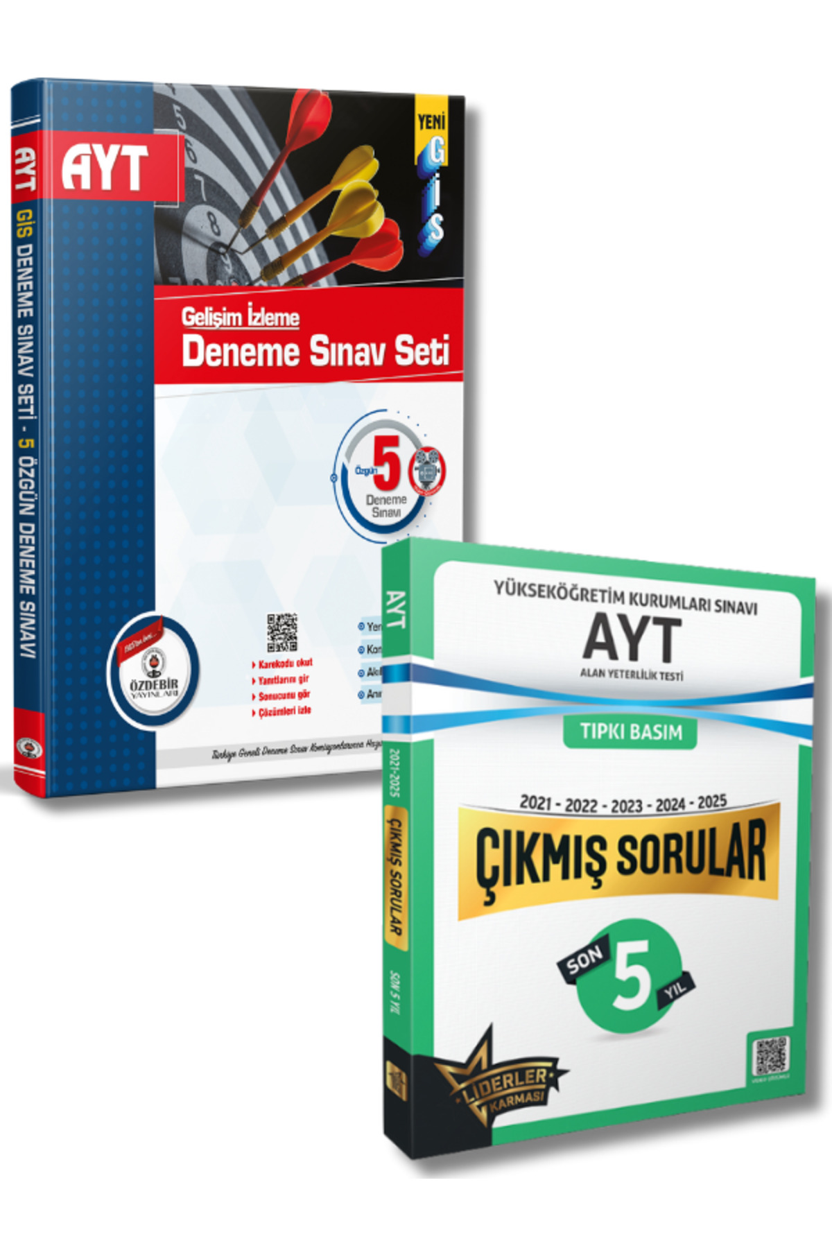 Liderler Karması AYT Son 5 Yıl Çıkmış Sorular ve AYT 5 Deneme Sınavı