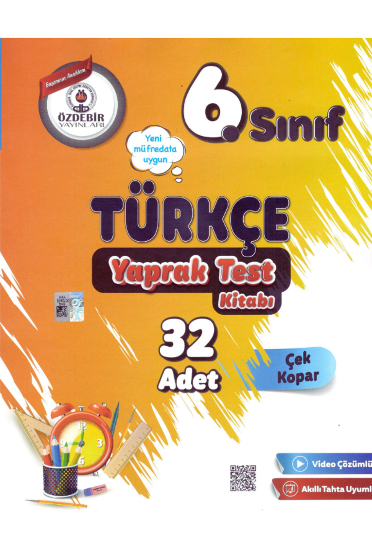 Özdebir Yayınları 6.Sınıf Türkçe Yaprak Test
