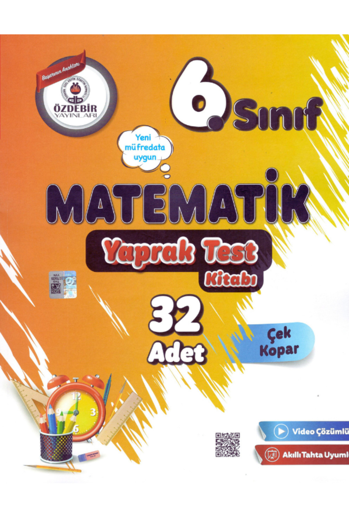 Özdebir Yayınları 6.Sınıf Matematik Yaprak Test - Görsel 3