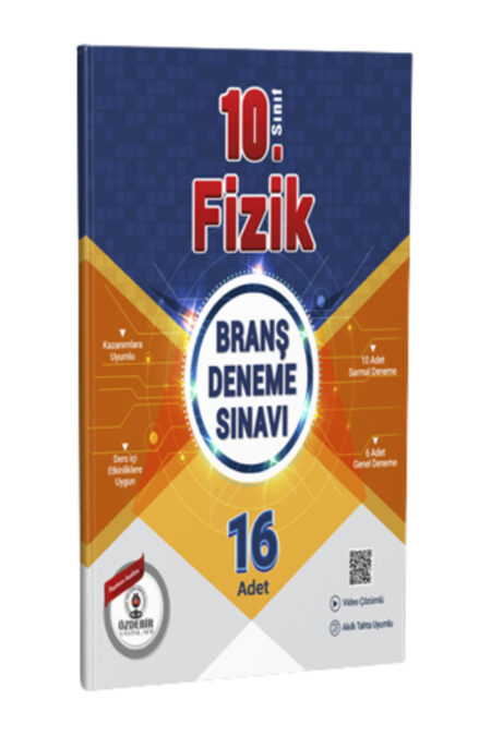Özdebir Yayınları 10.Sınıf Fizik Branş Deneme Sınavı