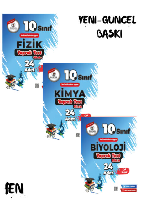 Özdebir Yayınları 10.Sınıf Fen Yaprak Test Seti