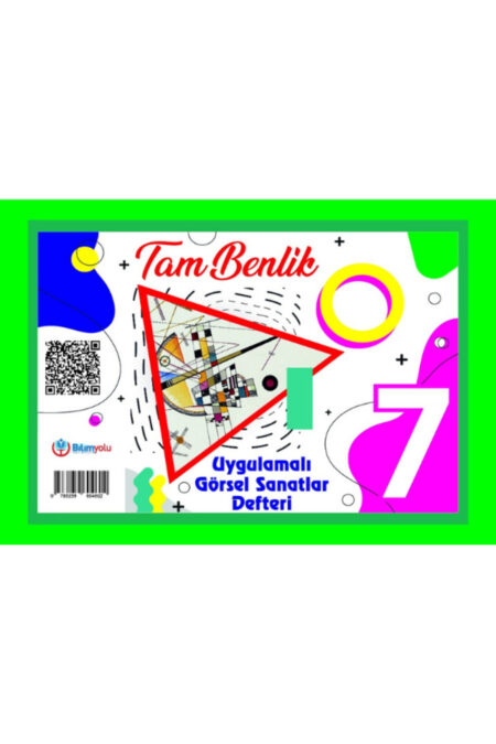 Bilimyolu Yayıncılık 7.Sınıf Küçük Boy (25X35) Tam Benlik Uygulamalı Görsel Sanatlar Defteri