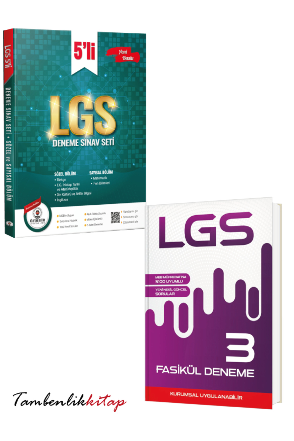 Özdebir Yayınları 8.Sınıf LGS 5+3 Deneme Seti - Görsel 2