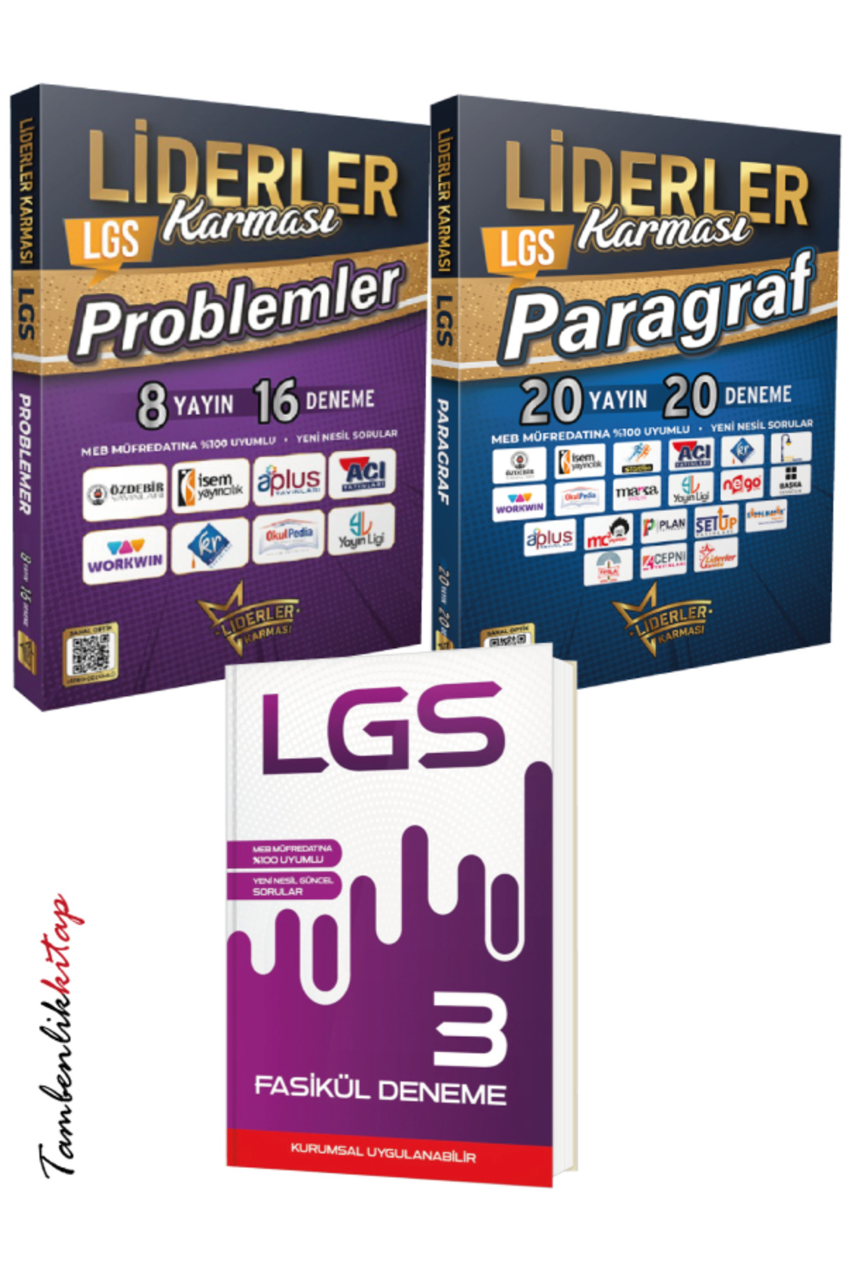 Liderler Karması 8.Sınıf LGS Paragraf ve Problemler Seti + 3 Genel Deneme - Görsel 2