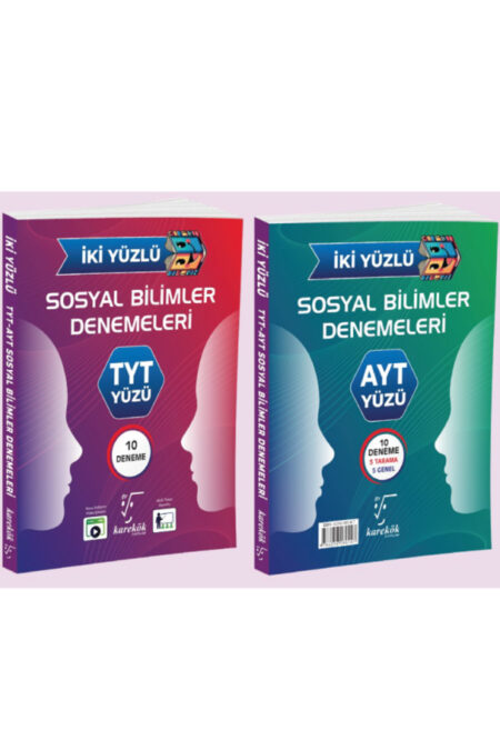 Karekök Yayınları TYT-AYT İki Yüzlü Sosyal Bilimler Denemeleri