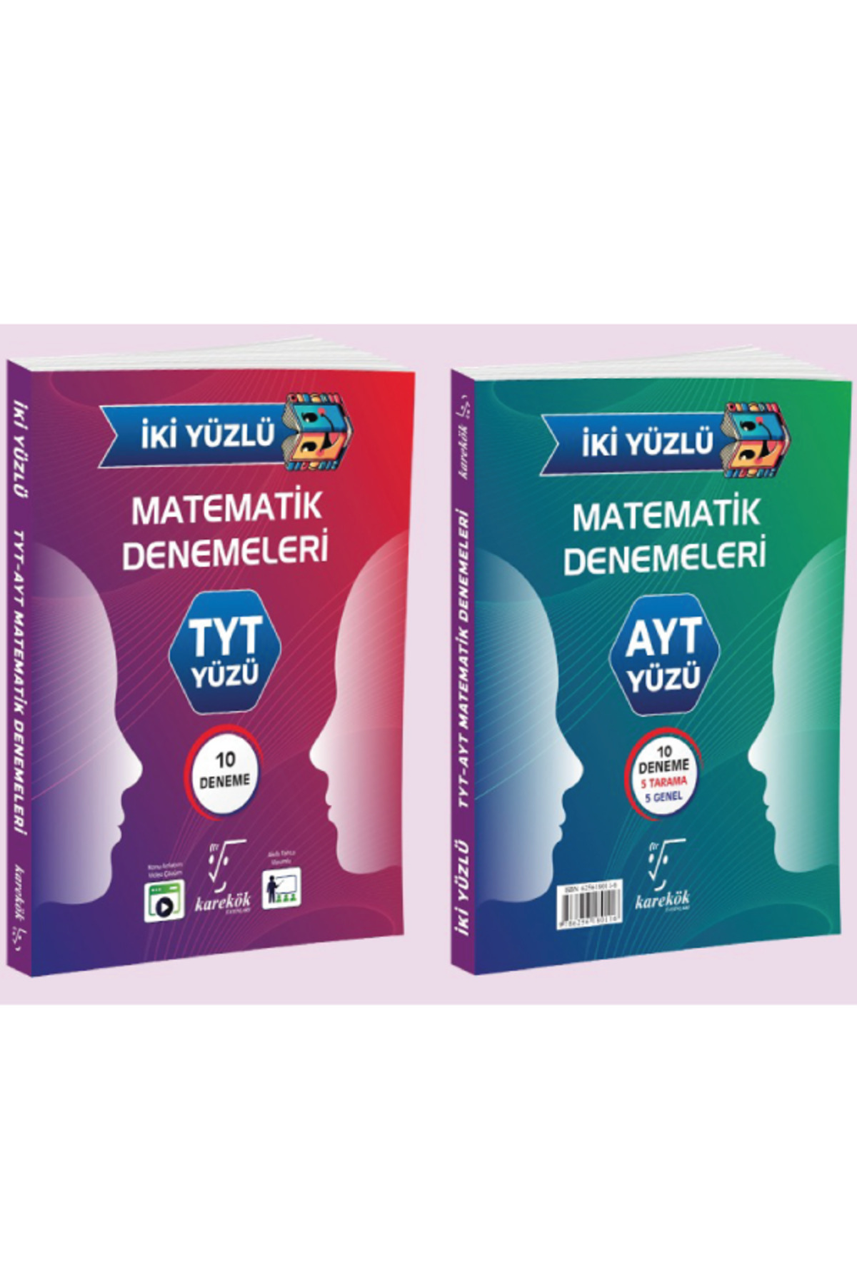 Karekök Yayınları TYT-AYT İki Yüzlü Matematik Denemeleri - Görsel 2
