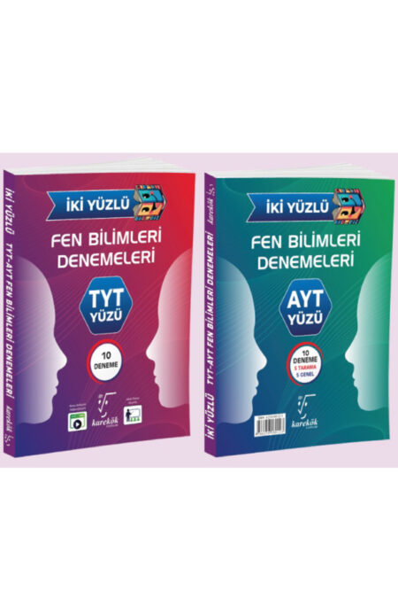 Karekök Yayınları TYT-AYT İki Yüzlü Fen Bilimleri Denemeleri