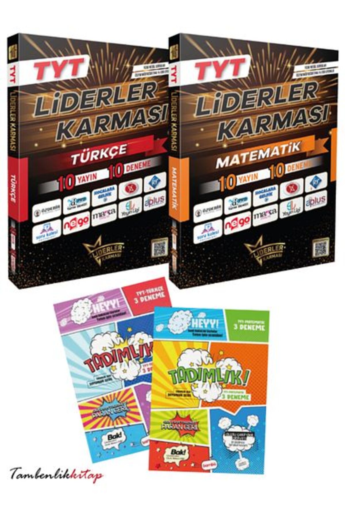 Liderler Karması TYT Türkçe, Matematik 13+13 Deneme Seti - Görsel 2