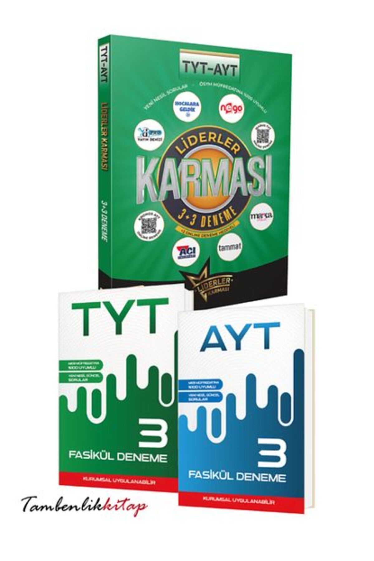 Liderler Karması TYT-AYT 6+6 Deneme Sınavı Seti - Görsel 3