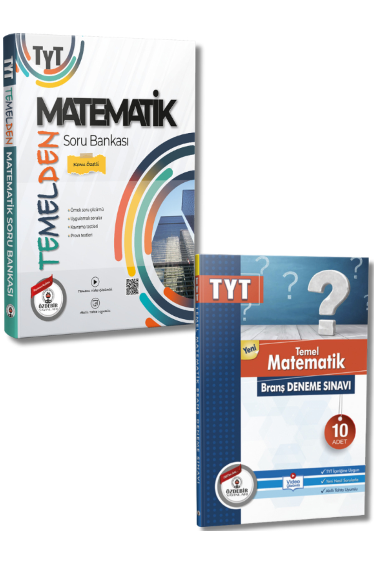 Özdebir Yayınları Temelden Zirveye TYT Matematik Konu Özetli Soru ve 10'lu Branş Deneme Seti - Görsel 3