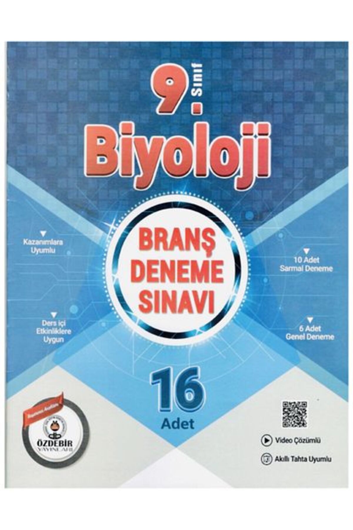 Özdebir Yayınları 9.Sınıf Güncel Baskı 16X16 Biyoloji Branş Deneme - Görsel 3