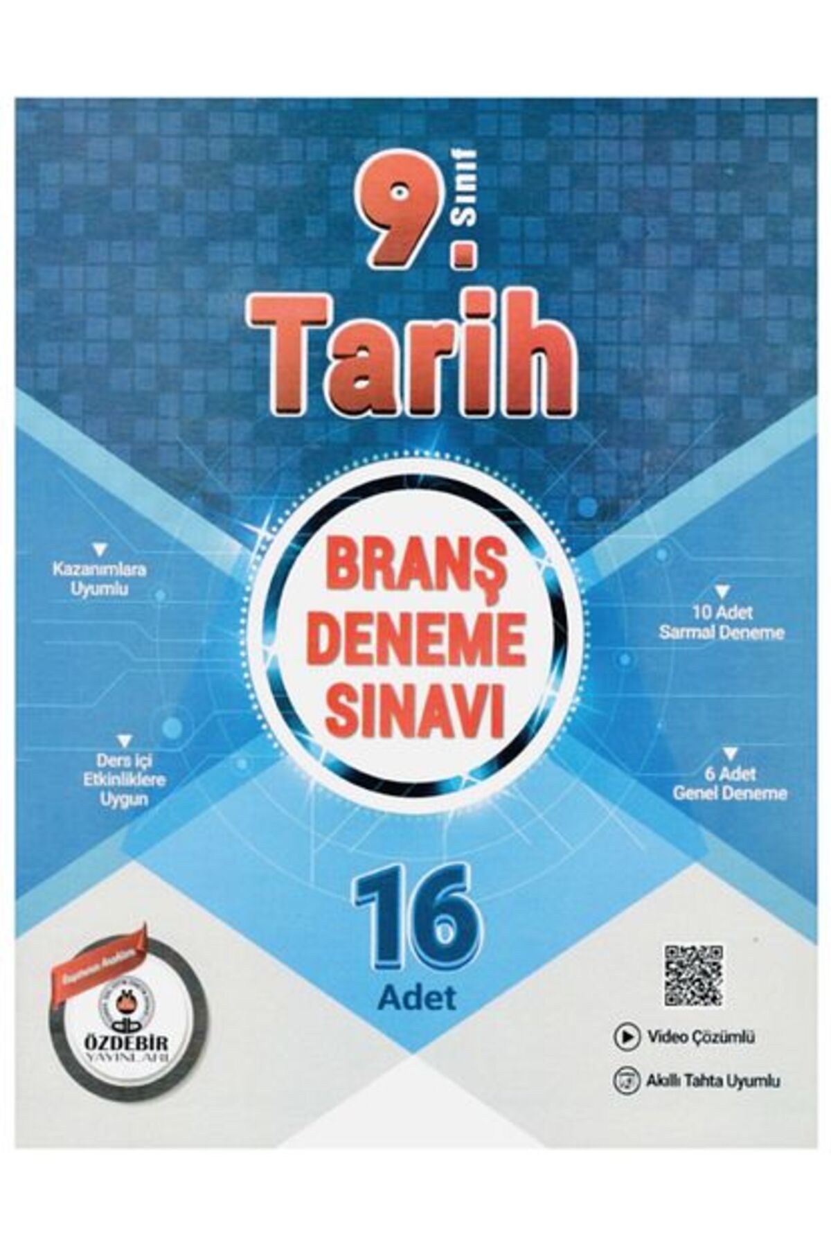 Özdebir Yayınları 9.Sınıf Güncel Baskı 16X16 Tarih Branş Deneme - Görsel 2