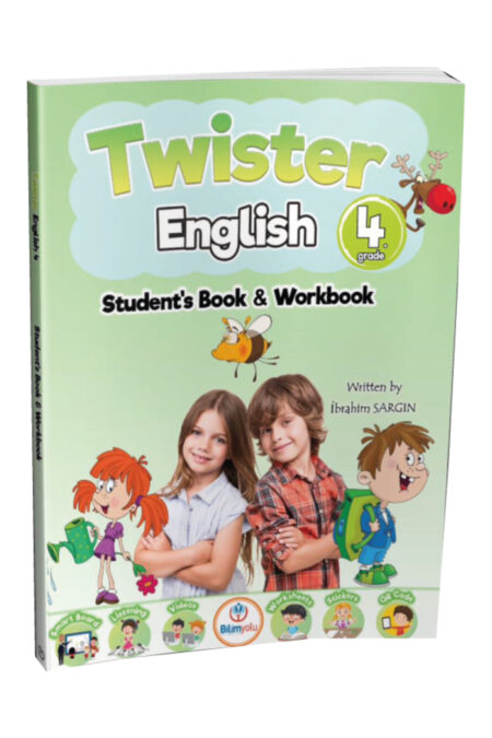 Bilimyolu Yayıncılık 4.Sınıf Twister English Student's Book & Workbook İbrahim Sargın