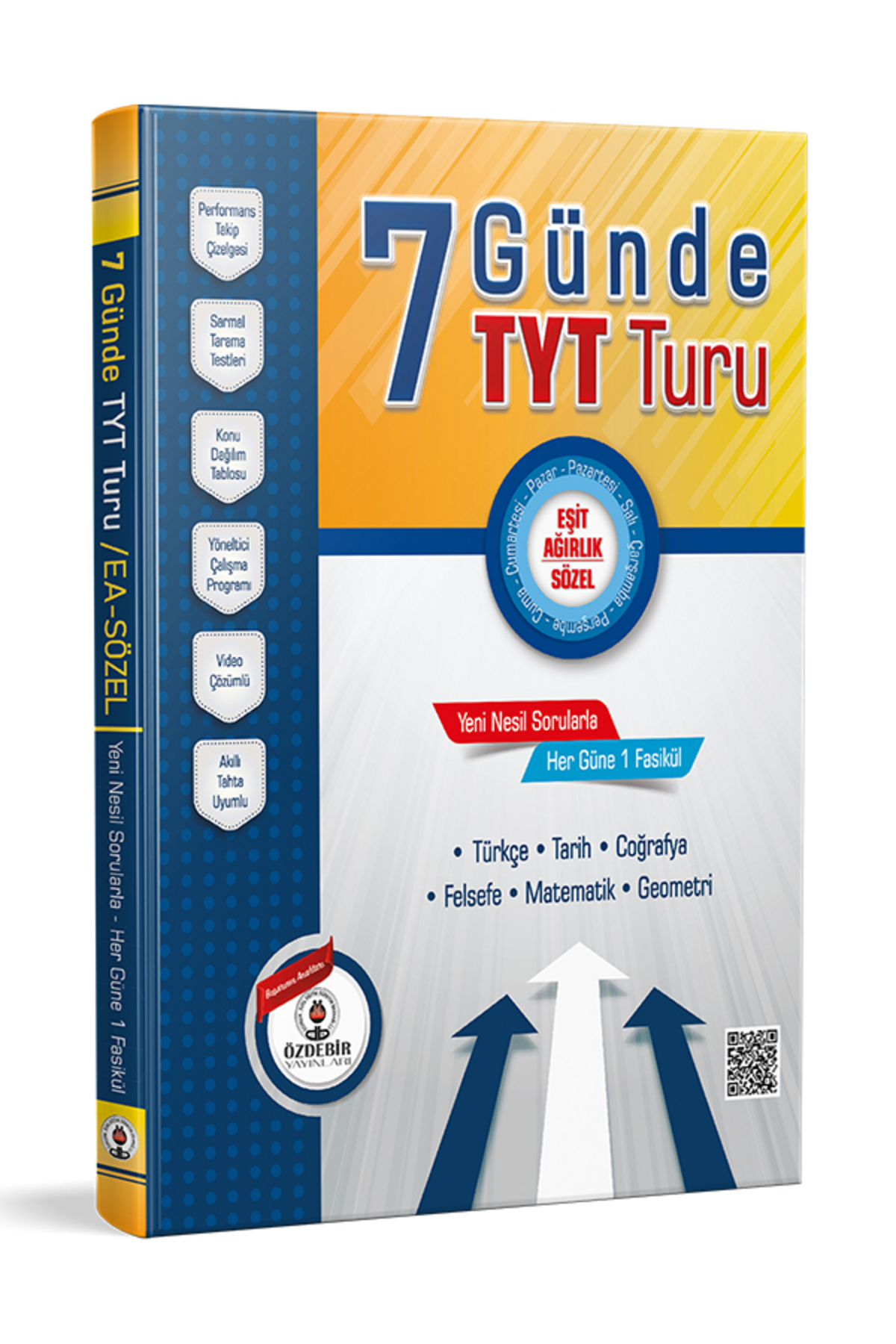 Özdebir Yayınları TYT Branş Deneme Seti ve 7 Günde TYT Eşit Ağırlık Turu - Görsel 4