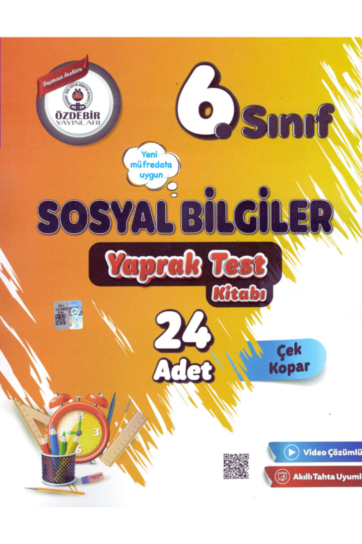 Özdebir Yayınları 6.Sınıf Yaprak Test Seti 6 Ders - Görsel 4