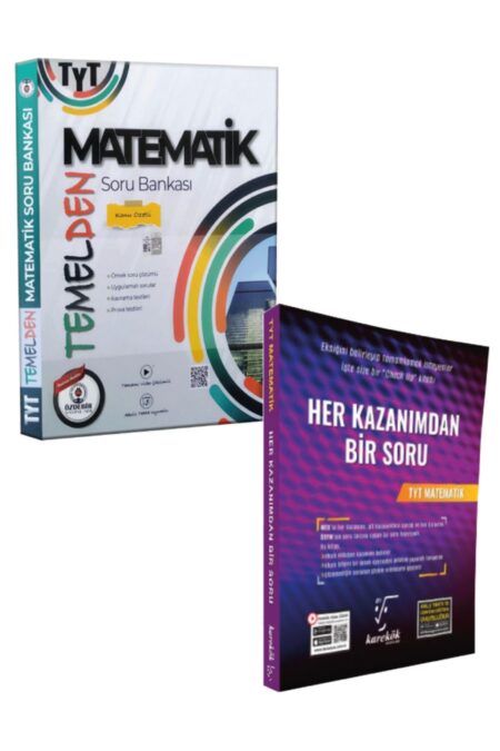 Özdebir Yayınları TYT Konu Özetli Temelden Matematik ve Her Kazanımdan Bir Soru