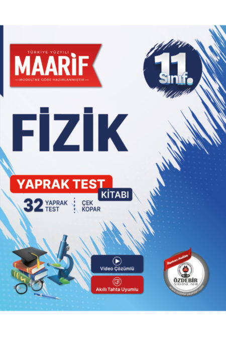 11.Sınıf Fizik 32 Yaprak Test (Maarif Modeli'ne Göre Hazırlanmıştır)