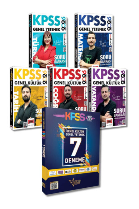 Liderler Karması KPSS Genel Yetenek Genel Kültür 7 Deneme ve KPSS Tüm Dersler Soru Bankası Seti