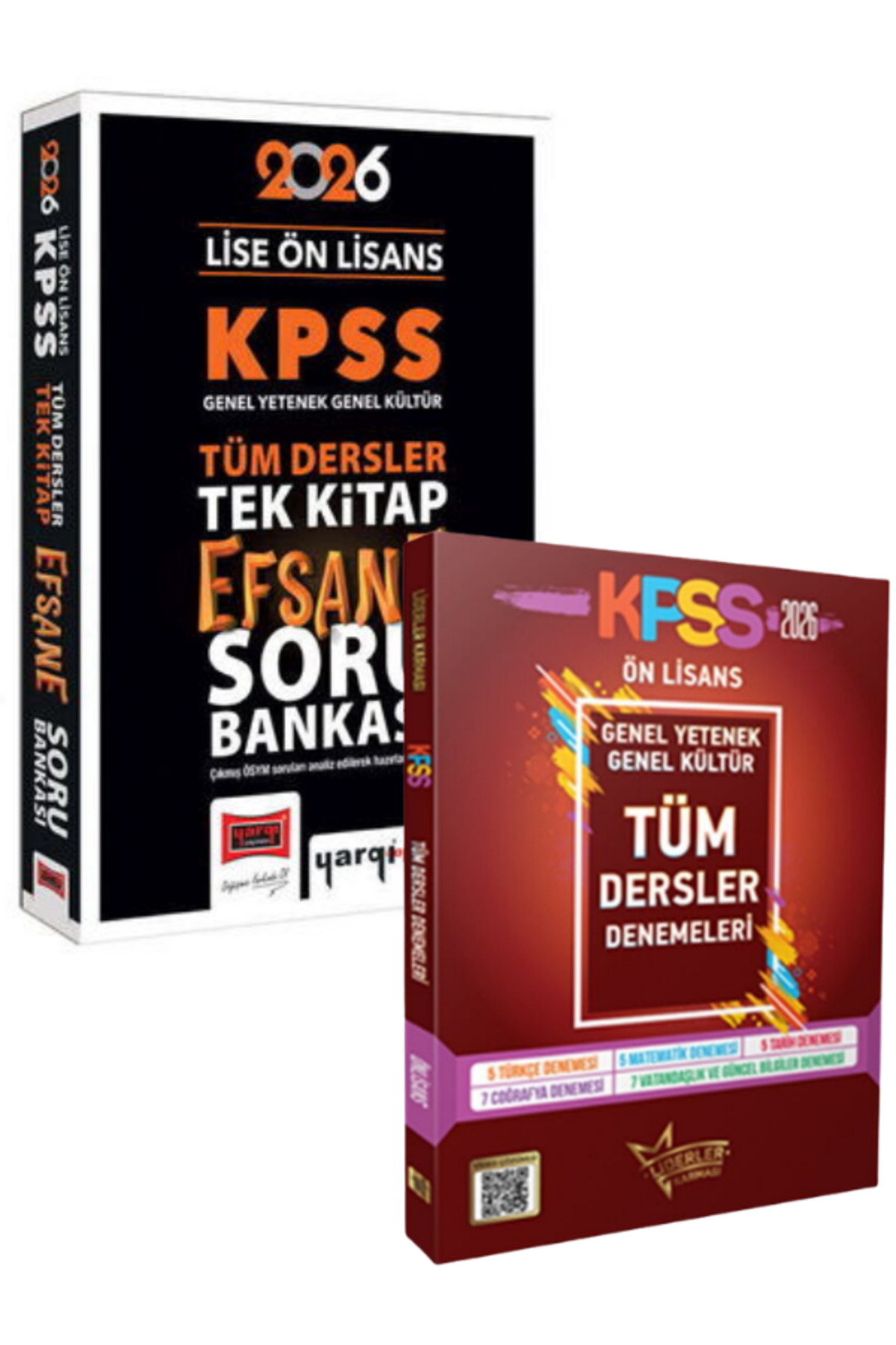 Liderler Karması KPSS Lise Ön Lisans Tek Kitap Efsane Soru Bankası ve 29 Branş Deneme